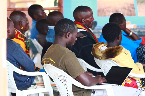 Trainees at a poisoning workshop in northern Kenya