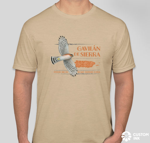 Puerto Rican Sharp-shinned Hawk tee