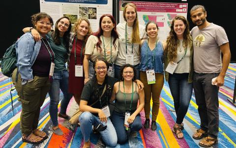 The Puerto Rico Field team gathered at a conference